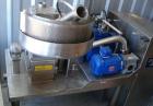 Used Fluid Air Mill production scale powder mill, model 007. Speed 500-7200 rpm, finished particle size mesh (micron) 10-400 (2000-27), throughput lbs(kg)/hour 2205 (1000), approximate weight 1,000 l...