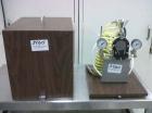 Used Glen Mills 2'' Laboratory Jet Mill, Stainless Steel. Bench top design, size reduction 10 microns and below with cyclone and collection jar.