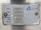 Used Alpine Fluidized Bed Opposed Jet Mill System, type 100AFG, 321 stainless steel, consisting of: (1) Alpine jet mill, model 100AFG, throughput rate approximately 1 to 25 kg/hr. Includes a classify...