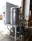 Used Alpine Fluidized Bed Opposed Jet Mill System, type 100AFG, 321 stainless steel, consisting of: (1) Alpine jet mill, model 100AFG, throughput rate approximately 1 to 25 kg/hr. Includes a classify...