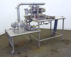 Used Jet Pulverizer Micron-Master Jet Mill, Size 12.  304 Stainless steel and tungsten carbide product contact areas. 12” Diameter chamber, typical feed rate 25-250 pounds an hour, air required 225 S...