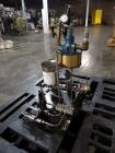 Used Microfluidics Microfluidizer, Model 110F, Stainless Steel. Nominally flow rated 525 ml/minute (water). Rated up to 3000-18000 psi pressure range. Air operated pump with feed hopper and back flus...