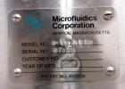 Used- Microfluidics Pilot Scale Microfluidizer Processor