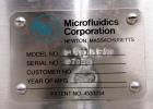 Used Microfluidics Pilot Scale Microfluidizer Processor