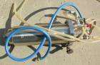Used Microfluidics Lab Microfluidizer Electric-Hydraulic Processor, Model M140K, 304 Stainless Steel. Unit designed for high shear rates, maximizing the energy per unit fluid volume resulting in unif...