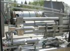 USED: Microfluidics Series Production Microfluidizer, Model M610-100, stainless steel. Electrically driven, dual plunger, hydraulic intensifier pump to pressurize the process stream. Unit designed fo...
