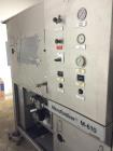 Used Microfluidics Series Production Microfluidizer, Model M610-100. Stainless steel. Electrically driven, dual plunger, hydraulic intensifier pump to pressurize the process stream. Unit designed for...