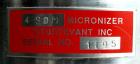 Used Sturtevant Sanitary Micronizer, Model 4SDM, Sanitary Design, 304 stainless steel. 4