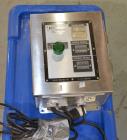 Used Sturtevant SDM4 Micronizer, Stainless Steel. (1) SDM4 table, parts and accessories. (1) Technweigh S5 Volumetric Feeder, 120 Volt, 1 speed, dual drive, digital batch timer, model 5. 1/8hp Motor....