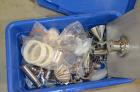 Used Sturtevant SDM4 Micronizer, Stainless Steel. (1) SDM4 table, parts and accessories. (1) Technweigh S5 Volumetric Feeder, 120 Volt, 1 speed, dual drive, digital batch timer, model 5. 1/8hp Motor....