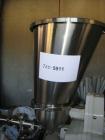 Used Sturtevant Micronizer, Model SSC4. With K-Tron model K2MVT20 feeder, 1/2 hp xp. Cyclone fines collector, on a stainless steel base. Serial #0300702.
