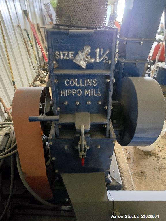 Used Hippo Hammer Mill Model 1.5 – 15 HP Motor, Built 2019