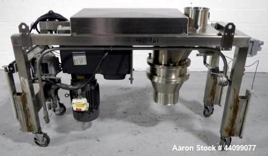Used Stainless Steel Quadro comil, model 196S