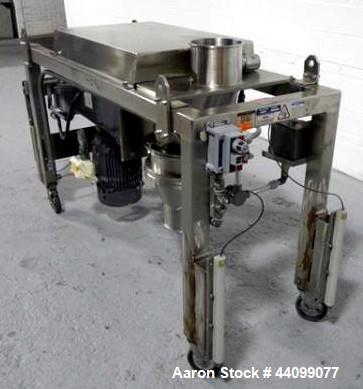Used Stainless Steel Quadro comil, model 196S
