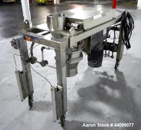 Used Stainless Steel Quadro comil, model 196S