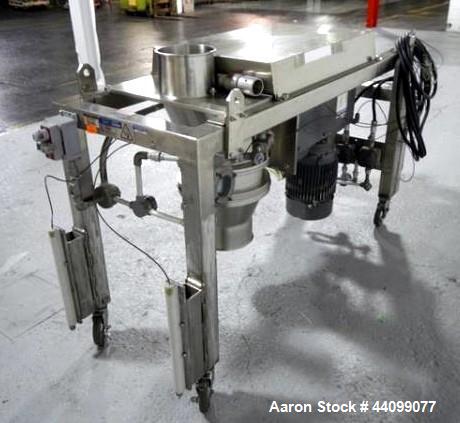 Used- Stainless Steel Quadro comil, model 196S