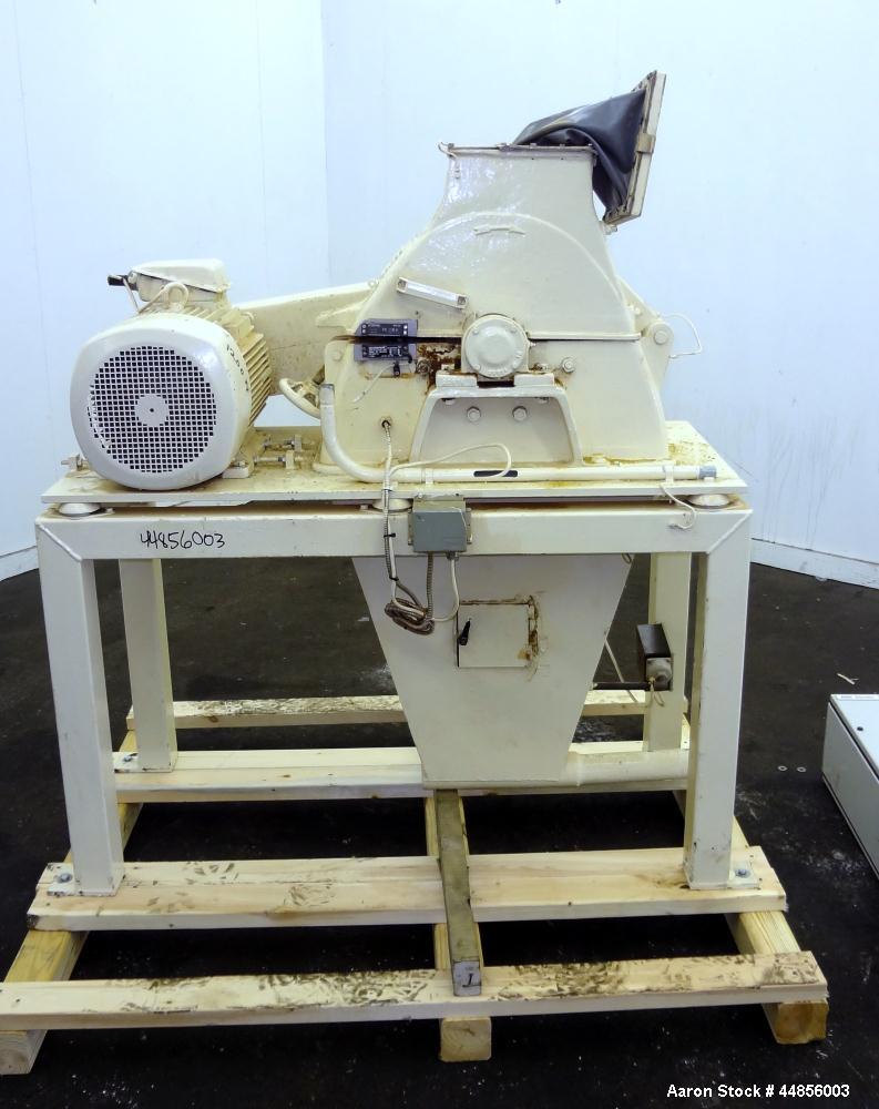 Used Carbon Steel Alpine Omniplex Hammer Mill, Model 40/20