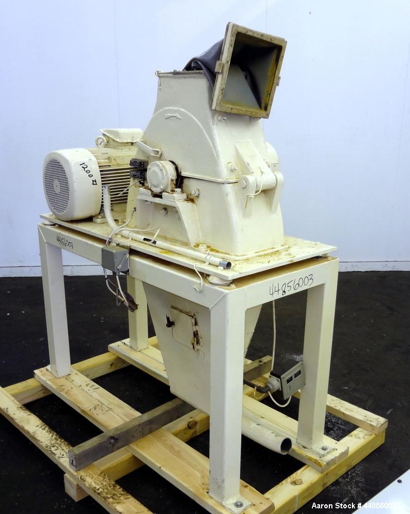 Used Carbon Steel Alpine Omniplex Hammer Mill, Model 40/20
