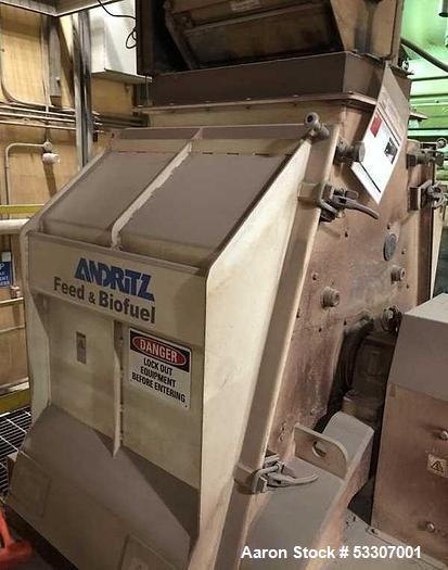 Andritz Sprout 43" Feed & Biofuel Hammer Mill