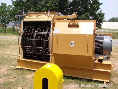 Used Bliss Hammer Mill, Model 4440.  75 Tons per hour capacity, stainless steel feeder, 250 hp motor.