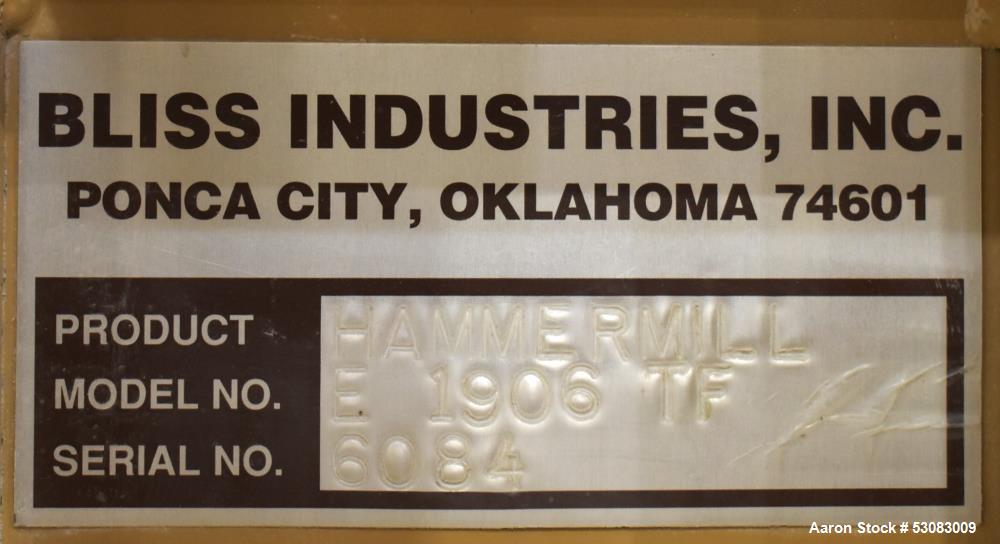 Bliss E 1906 TF Hammermill