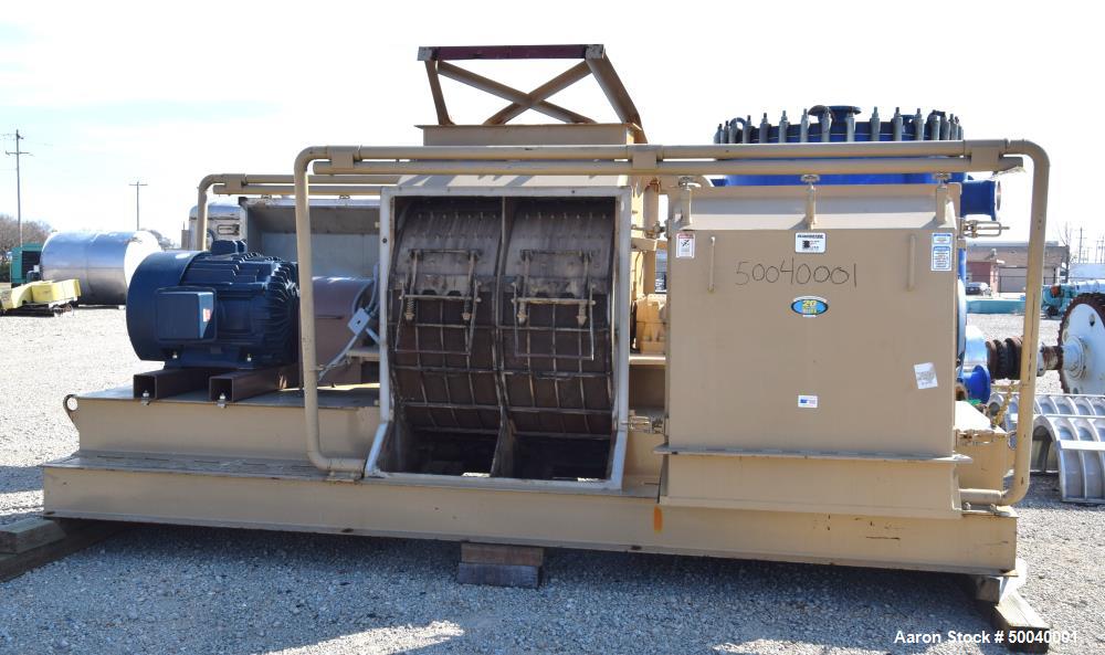 Used Bliss Industries Dual Base Hammer Mill, Model EDMF-4840-TFADB