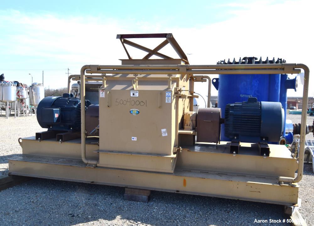 Used Bliss Industries Dual Base Hammer Mill, Model EDMF-4840-TFADB
