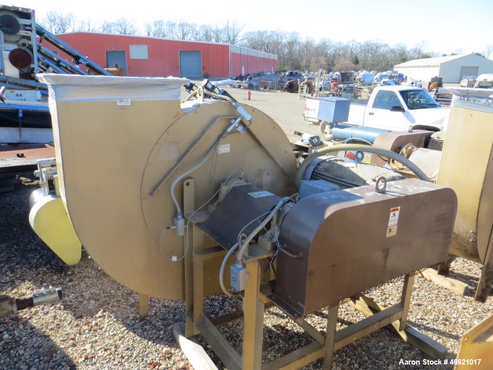 Used Bliss Eliminator Hammer Mill, Model EMFD 4840-TFA. 48" Diameter x 40" wide grinding chamber, on unitized base with 300hp, 230/460 volt motor, with rotary feeder and magnet, serial# 5937. Bliss F...