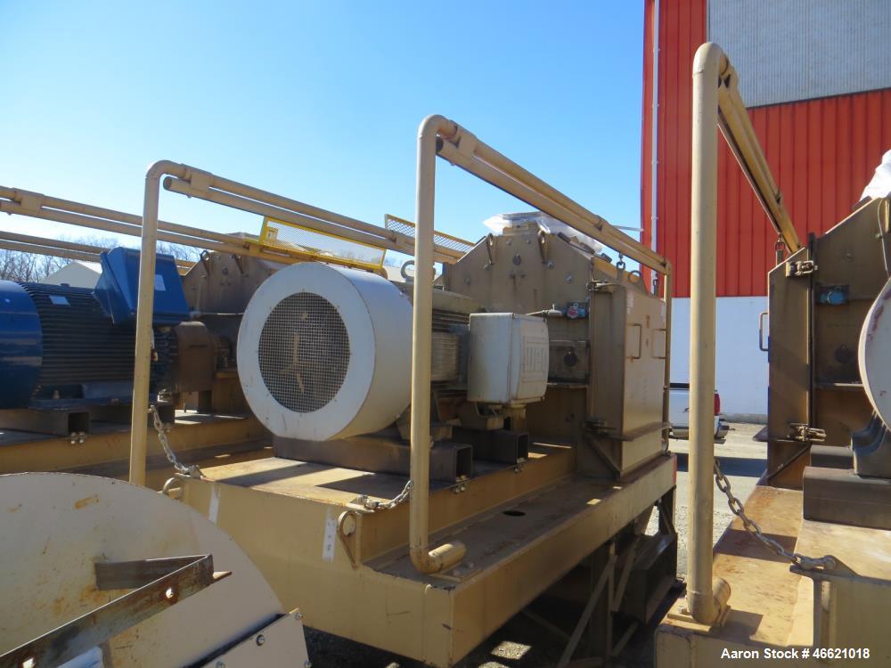 Used Bliss Eliminator Hammer Mill, Model EMFD 4840-TFA