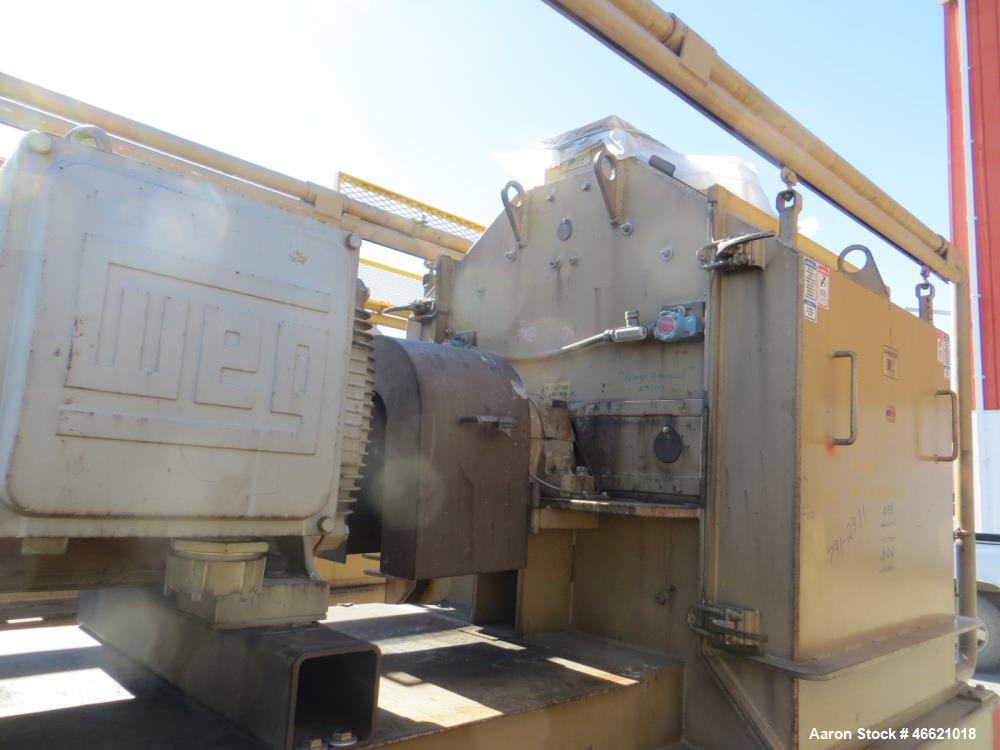 Used Bliss Eliminator Hammer Mill, Model EMFD 4840-TFA