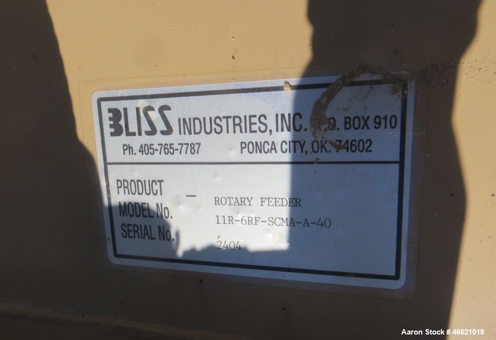 Used Bliss Eliminator Hammer Mill, Model EMFD 4840-TFA