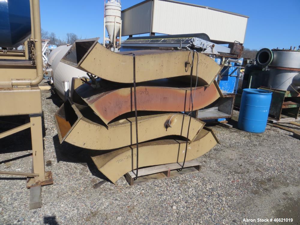 Used Bliss Eliminator Hammer Mill, Model EMFD 4840-TFA. 48" Diameter x 40" wide grinding chamber, on unitized base with 300hp, 230/460 volt motor, with rotary feeder and magnet, serial# 5935. Bliss F...