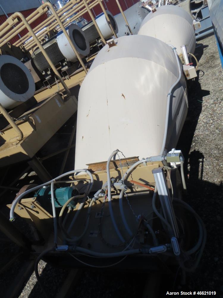 Used Bliss Eliminator Hammer Mill, Model EMFD 4840-TFA. 48" Diameter x 40" wide grinding chamber, on unitized base with 300hp, 230/460 volt motor, with rotary feeder and magnet, serial# 5935. Bliss F...