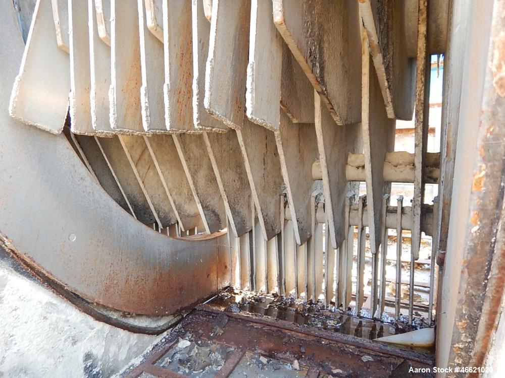 Used Bliss Eliminator Hammer Mill, Model EMFD 4840-TFA. 48" Diameter x 40" wide grinding chamber, on unitized base with 300hp, 230/460 volt motor, with rotary feeder and magnet, serial# 5934. Bliss F...