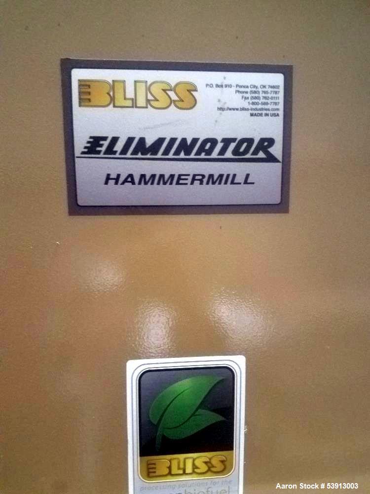 Bliss Eliminator ER-2820 TF Hammer Mill – Heavy-Duty 100 HP Grinder