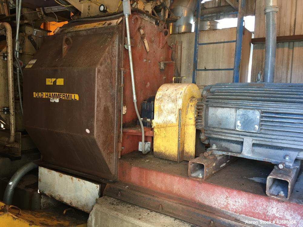 Used Bliss Hammer Mill; Model IE-4436-TFA