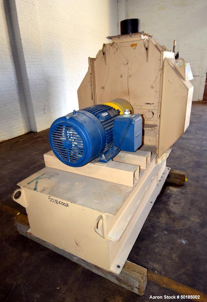 Used- Bliss Industries Eliminator Hammer Mill, Carbon Steel.