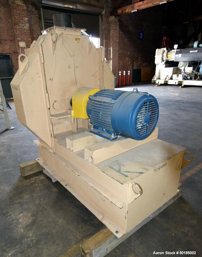 Used- Bliss Industries Eliminator Hammer Mill, Carbon Steel.