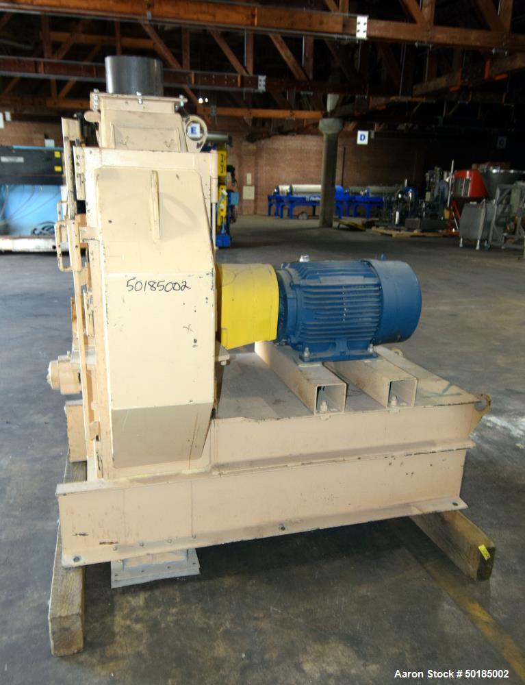 Used Bliss Industries Eliminator Hammer Mill, Carbon Steel.