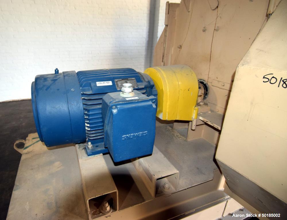 Used- Bliss Industries Eliminator Hammer Mill, Carbon Steel.