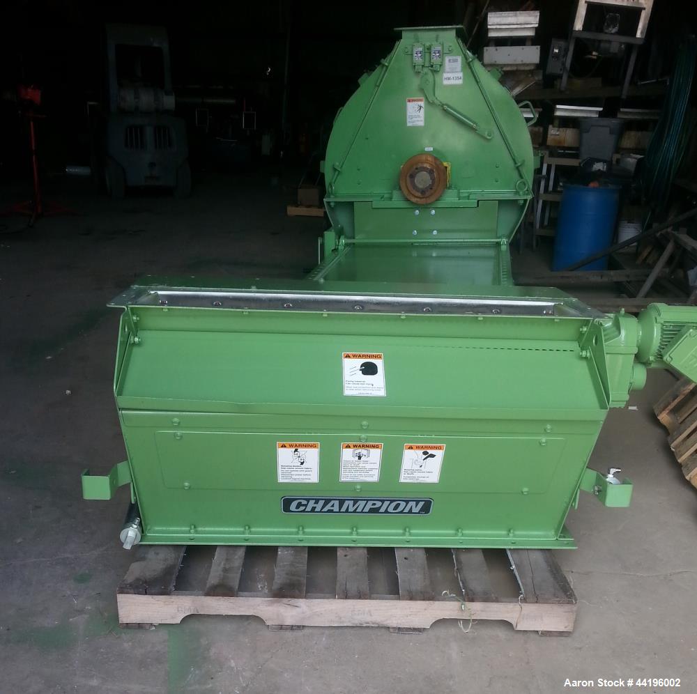 Used- Champion 48 x 38 Standard Hammer Mill