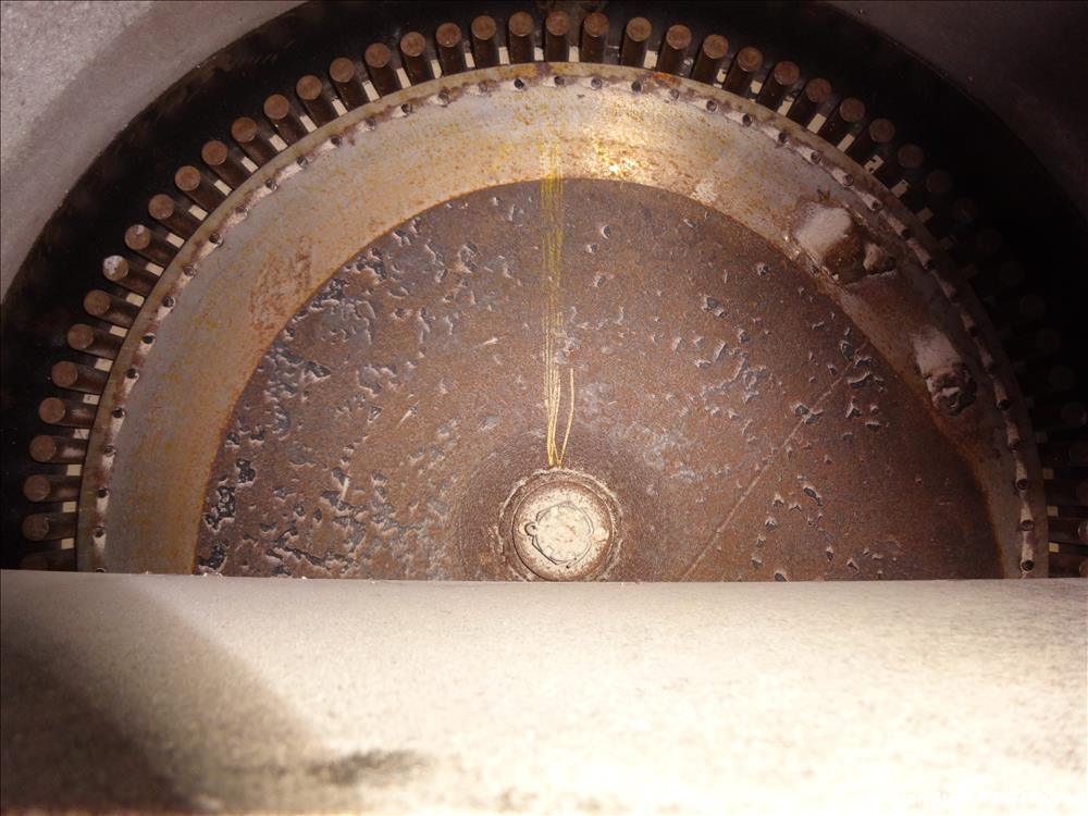 Used Entoleter Centrifugal Impact Mill, Model 27-2 LCBP, Carbon Steel.