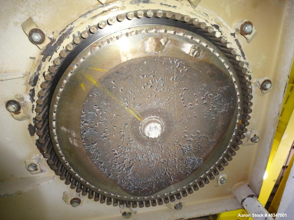Used Entoleter Centrifugal Impact Mill, Model 27-2 LCBP, Carbon Steel.