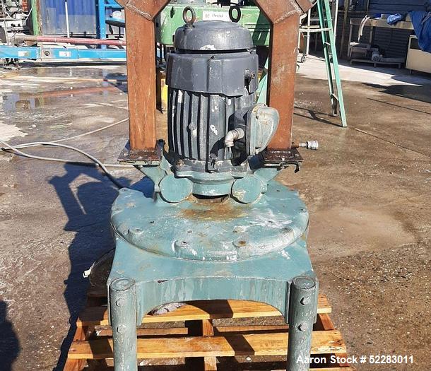 Used-Entoleter Centrimil Impact Mill, Model FTM, carbon steel construction. Includes 16" diameter rotor with 3/8" diameter p...
