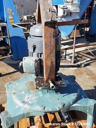 Used- Entoleter Centrimil Impact Mill, Model FTM. Carbon steel construction. Includes 16" diameter rotor with 3/8" diameter ...