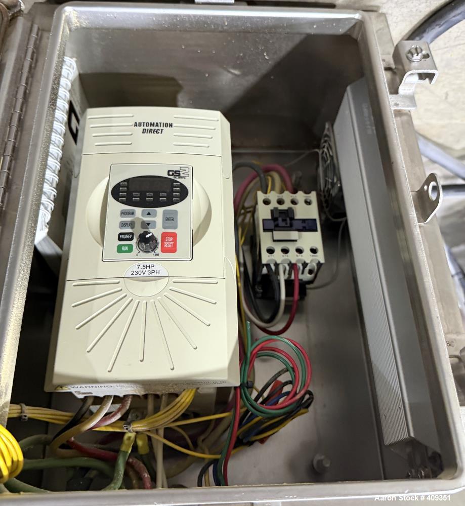 Used Fitzpatrick Fitz-Mill Model D Hammer Mill with VFD Control