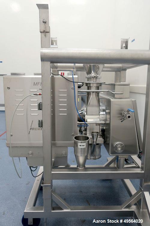 Used Frewitt Hammer Mill (mounted in isolator), Model MFH-6