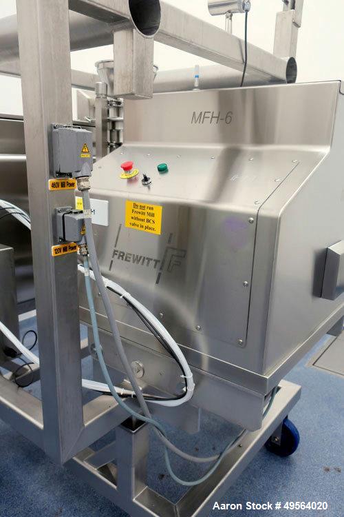 Used Frewitt Hammer Mill (mounted in isolator), Model MFH-6