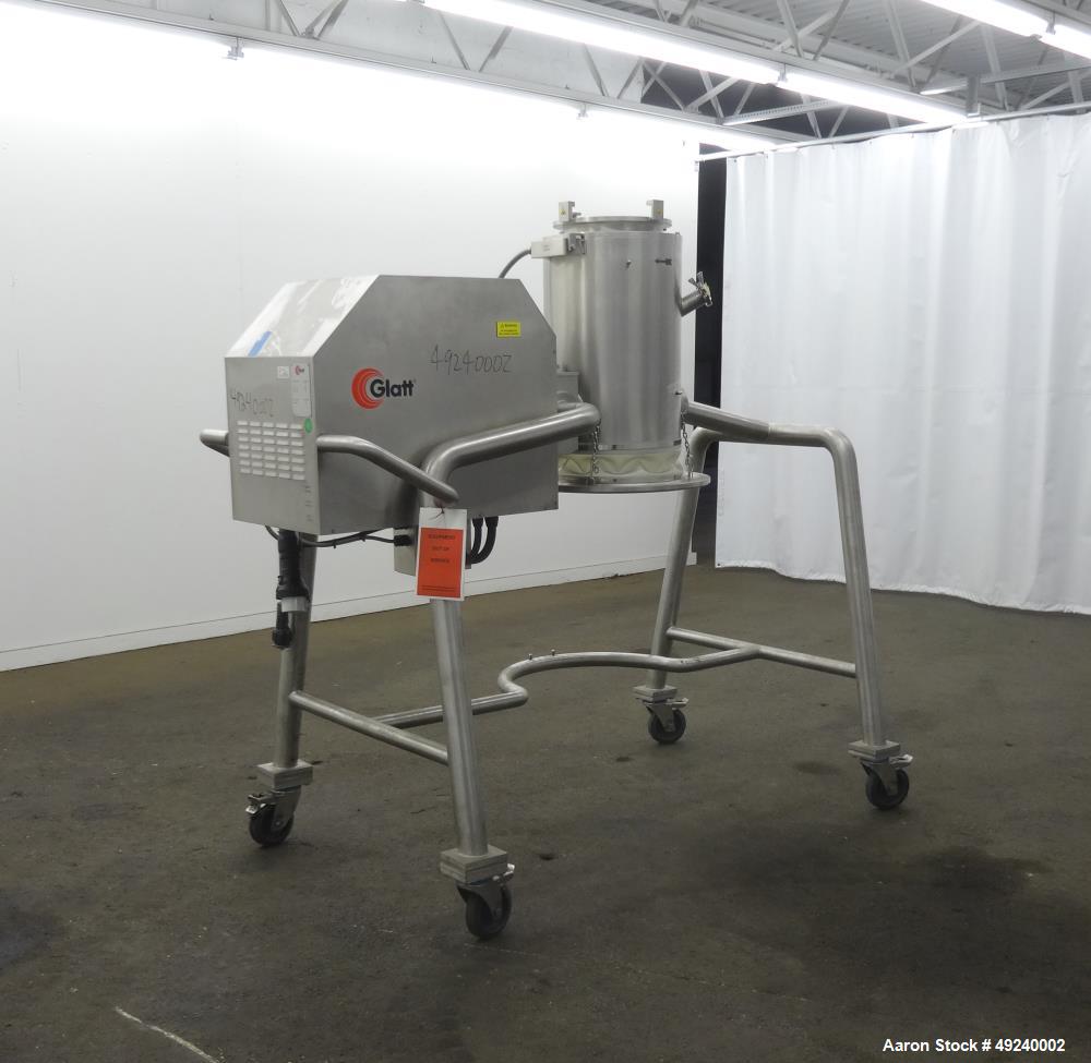Used Glatt Rotor Cone Mill, Model GSF300, 316 Stainless Steel.