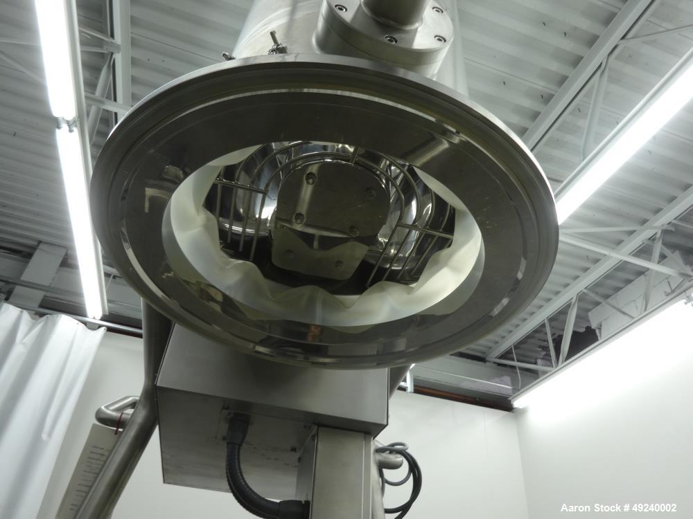 Used Glatt Rotor Cone Mill, Model GSF300, 316 Stainless Steel.